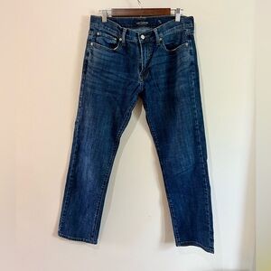 Lucky Brand Dark Blue Straight Leg Jeans